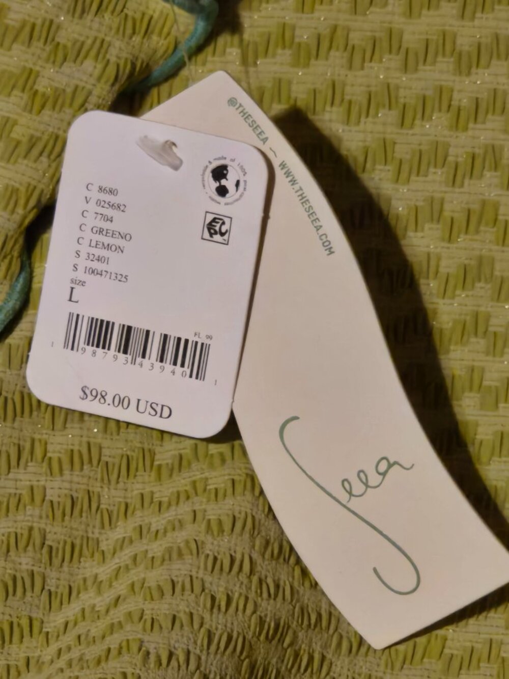 Seea Leo Rashguard Top. NWT - Picture 3 of 7